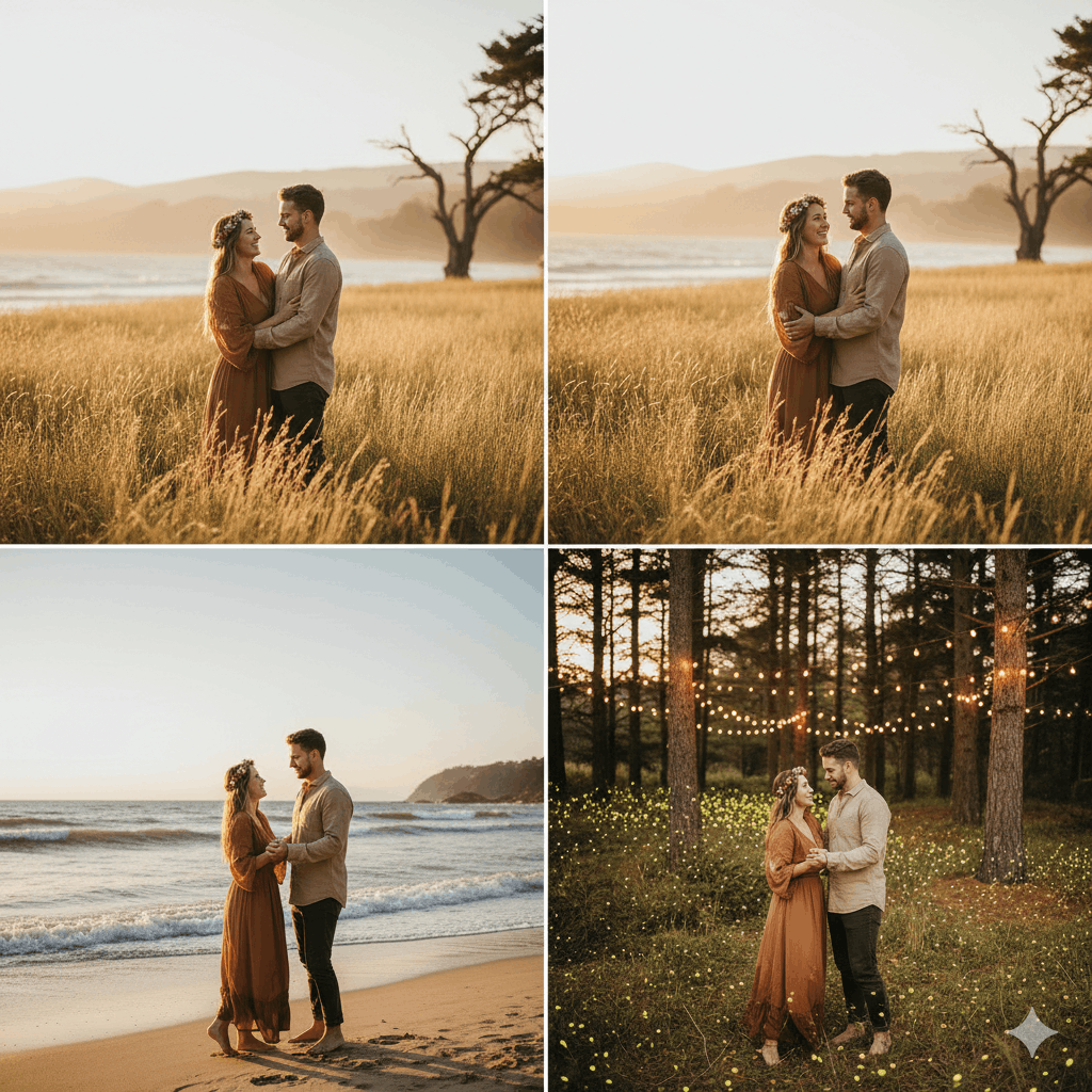 Paar Fotoshooting Ideen Outdoor 2026 Kreative Inspiration für unvergessliche Bilder