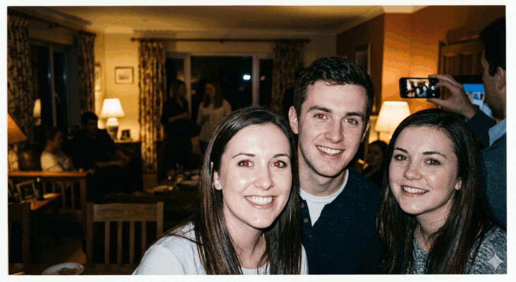Wie entstehen rote Augen auf Fotos – Guide 2026